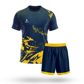 SILCO Aggressive Shard Pattern Football Jersey Set