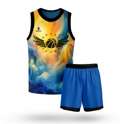 Celestial Flight Basketball Jersey Set