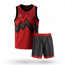 Chevron Charge Basketball Jersey Set
