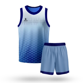 Gradient Dribble Basketball Jersey Set
