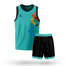 Geo-Tri Fusion Basketball Jersey Set
